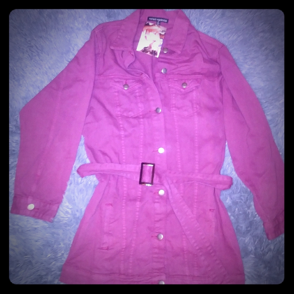 Naked Wardobe, Denim Jacket-Dress